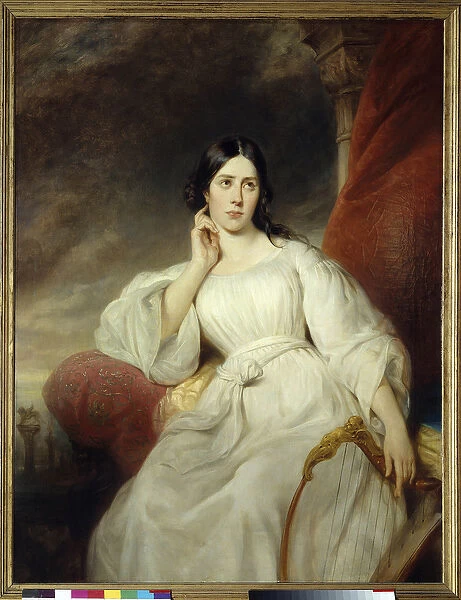 Portrait of Maria Garcia called the Malibran (1808-1836