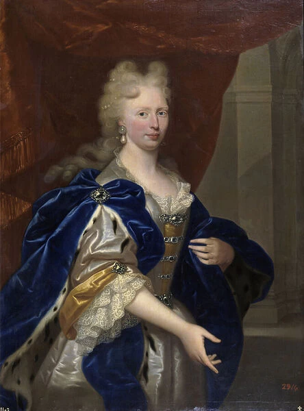 portrait of Maria Josepha of Austria (Maria Josepha Benedikta Antonia Theresia Xaveria