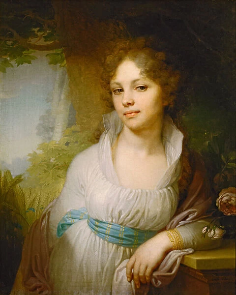Portrait of Maria Lopukhina, 1797 (oil on canvas)