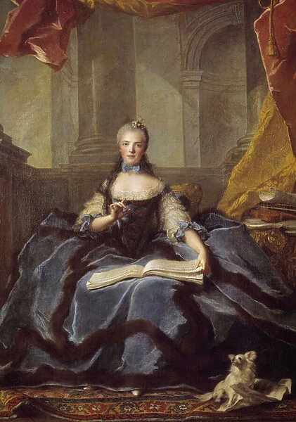 Portrait of Marie Adelaide of France known as Madame Adelaide (1732-1799)