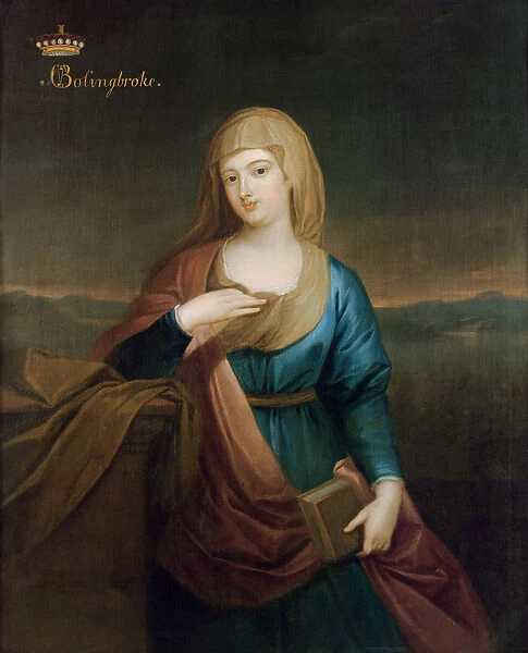 Portrait of Marie Claire Deschamps de Marcilly (1675-1750), second wife of Henry