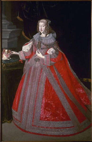 Portrait of Marie Leopoldine of Austria, 17th century (painting)