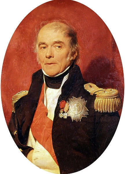 Portrait of marshal Bertrand, 1840 (oil on canvas)