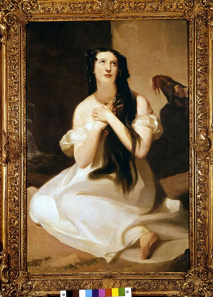 Portrait of Mary Ann Paton (Mrs Wood) (1802-1864) English singer