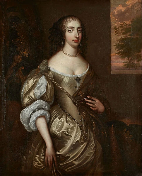 Portrait of Mary of Orange (oil on canvas)