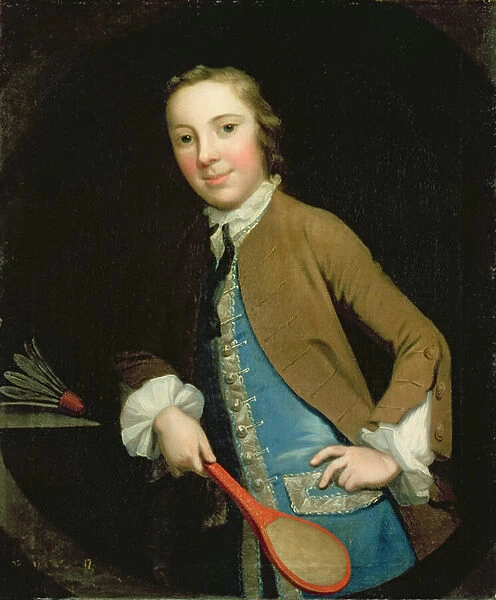 Portrait of Master Francis Barrell, 1750s (oil on canvas)