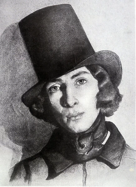 Portrait of Maurice Sand (1823-1889), son of George Sand