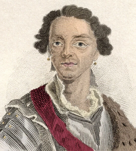 Portrait of Maurice of Saxony (Hermann Moritz) (1696-1750)