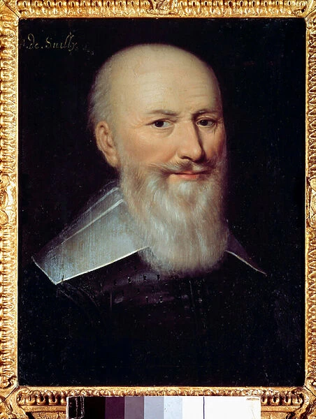 Portrait of Maximilian de Bethune (1560-1641) Baron de Rosny