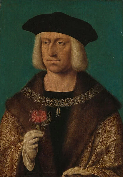 Portrait of Maximilian I, c. 1530 (oil on panel)