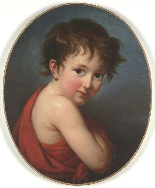 Portrait de Michel, 1802 (oil on canvas)