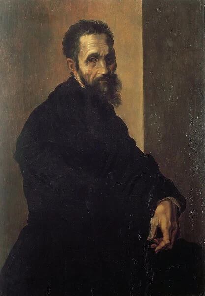 Portrait of Michelangelo Buonarroti dit Michelangelo (Michelangelo or Michel Ange
