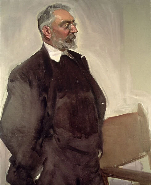 Portrait of Miguel de Unamuno y Jugo (1864-1936) c. 1920 (oil on canvas)