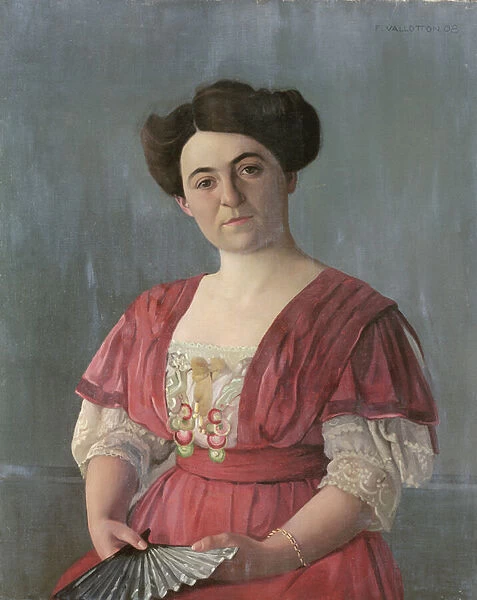 Portrait of Mme Hsen, 1908 (oil on canvas)