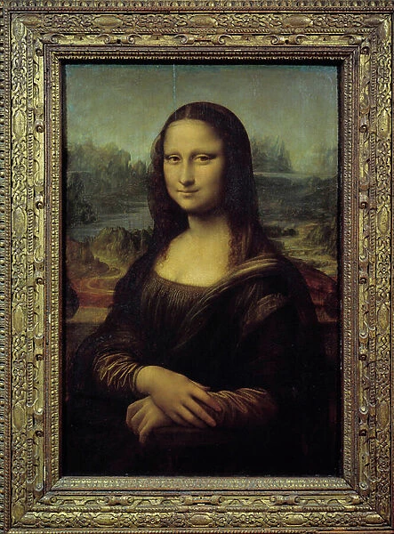 Portrait of Mona Lisa ( La Gioconda), 1503-1505 (oil on poplar)