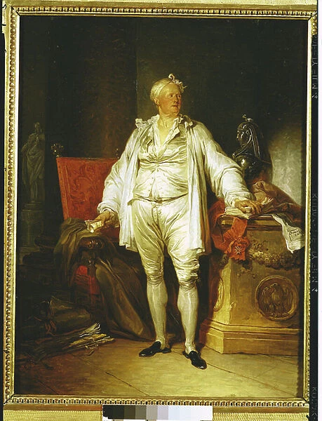 Portrait of Monsieur Bergeret de Grancourt (1715-85) 1774 (oil on canvas)