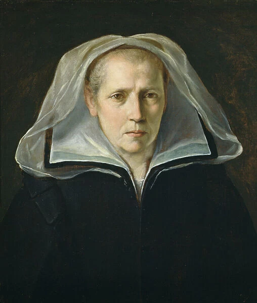 Portrait of Mother Ginevra Pucci, c. 1610 (oil on canvas)