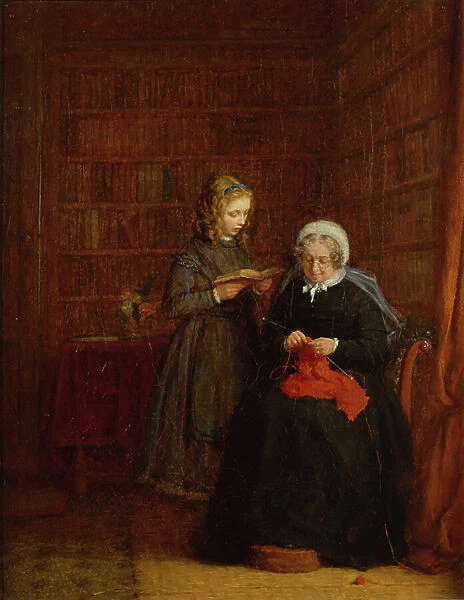 Portrait of Mrs Hearne and her Grand-niece Fanny Sowman