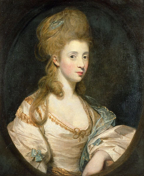 Portrait of Mrs. John Musters c. 1777-80 (oil on canvas)