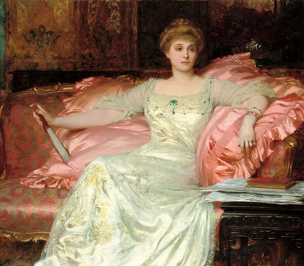 Portrait of Mrs. W. K. D Arcy, 1902 (oil on canvas)