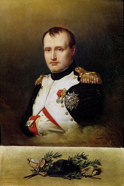 Portrait of Napoleon I (1769-1821) 1812 (oil on canvas)