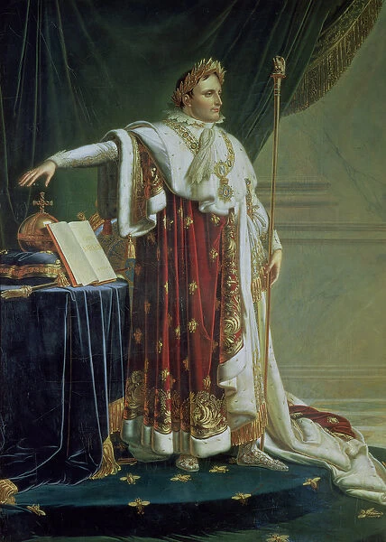 Portrait of Napoleon I in his Coronation Robes, 1804