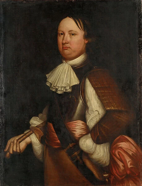 Portrait of a naval officer, c.1665 (oil painting)