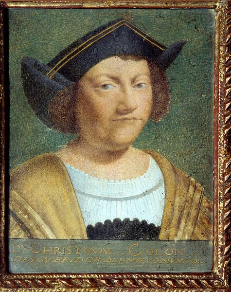 Portrait of the navigator Christopher Columbus (1451-1506