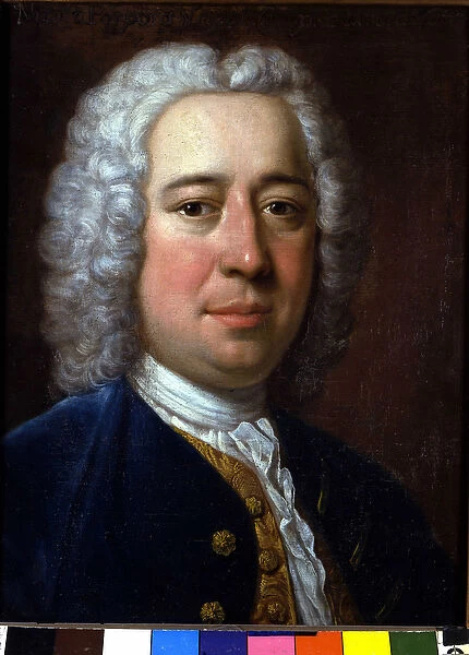 Portrait of Nicola Antonio Porpora, Italian composer (1686-1768). Anonymous painting