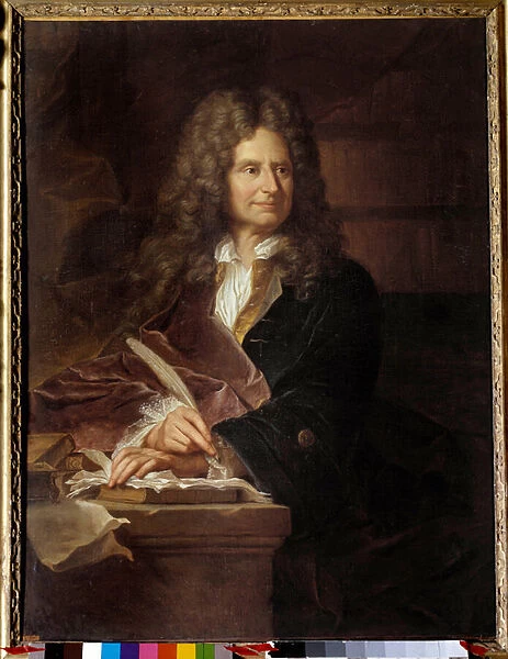 Portrait of Nicolas Boileau (1636 - 1711) dit Boileau Despreaux (Boileau-Despreaux)