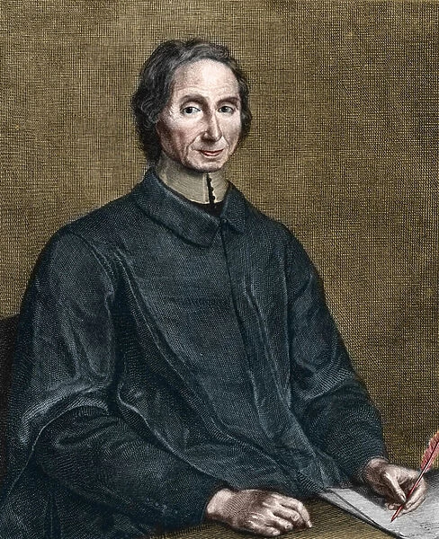 Portrait of Nicolas Malebranche (1638-1715), French philosopher