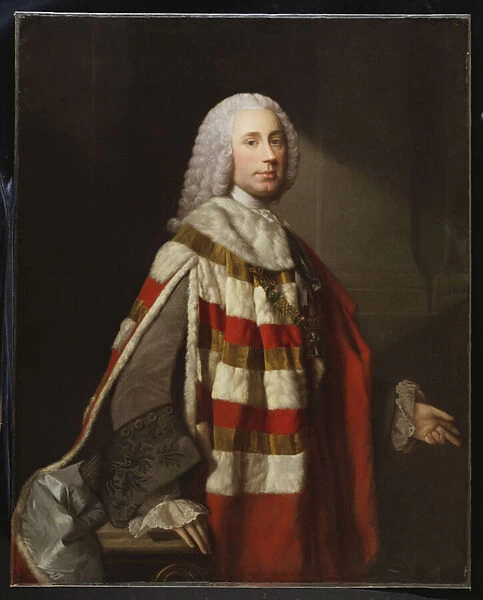 Portrait of a Nobleman, thought to be James, 8th Earl Of Moray (oil on canvas)