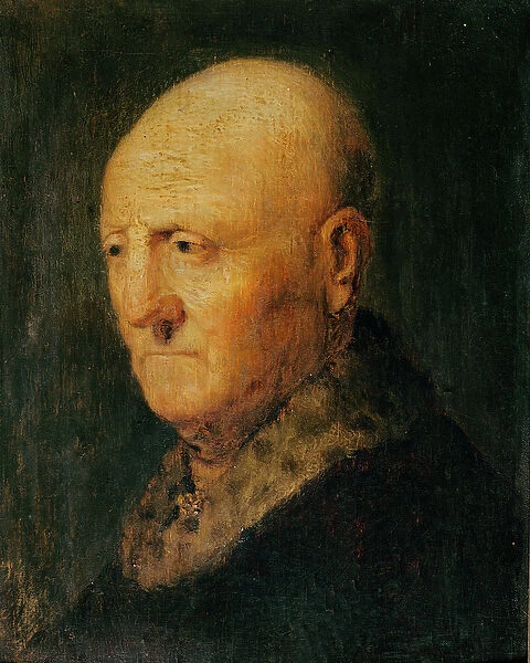 Portrait of an Old Man, known as Portrait of Hermann Gerritsz van Rijn, father of Rembrandt
