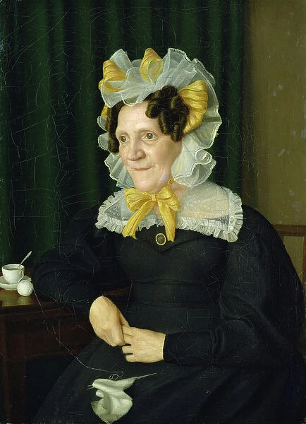 Portrait of an Old Woman, 1829 (oil on canvas)