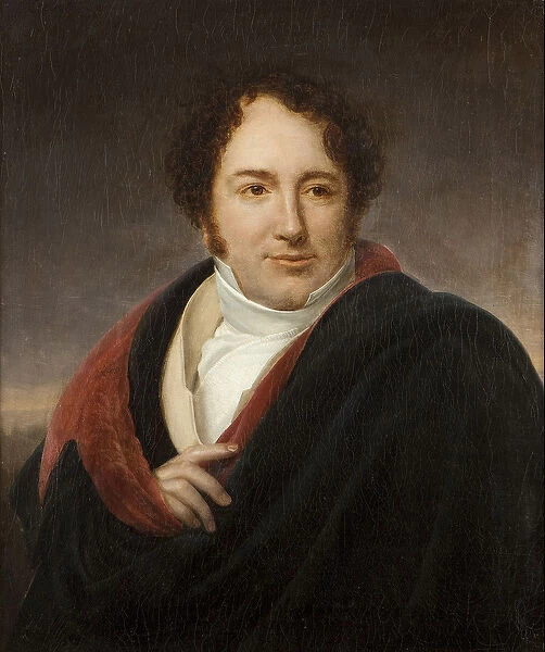 Portrait of the opera singer Luigi Lablache (1794-1858) par Riesener