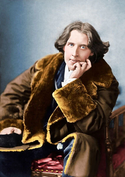 Portrait of Oscar Wilde, 1882 (photo)