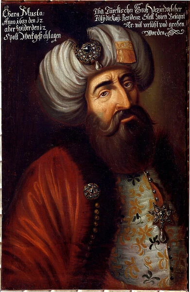 Portrait of the Ottoman soldier Pasha Kara Mustafa of Merzifon (painting)