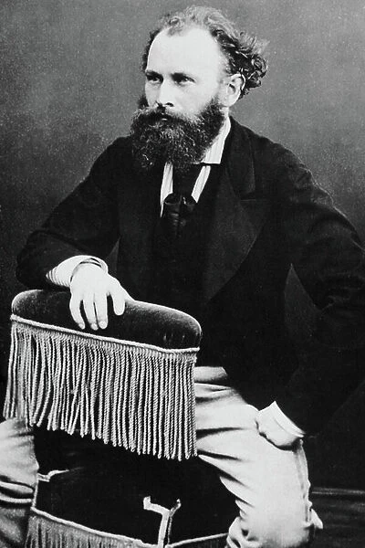 Portrait of the painter Edouard Manet (1832 - 1883)