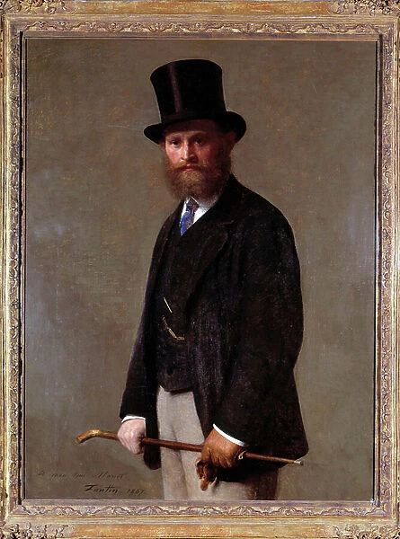 Portrait of the painter Edouard Manet, 1867 (oil on canvas)