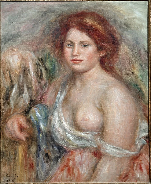 Portrait of a painters model, 1916 (oil on canvas)