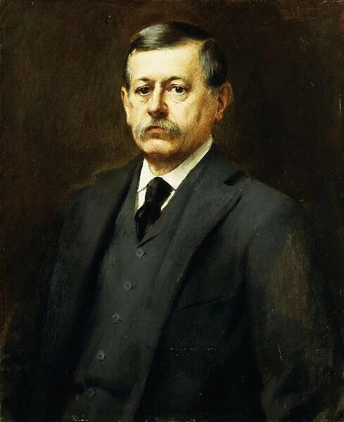 Portrait of Patterson, 1895 (oil on canvas)