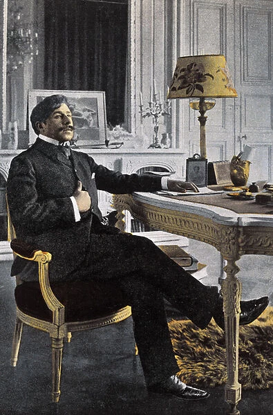 Portrait of Paul Adam (1862-1920), French writer - Paul Adam French writer - photo by