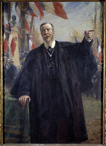 Portrait of Paul Deroulede (French writer and nationalist activist