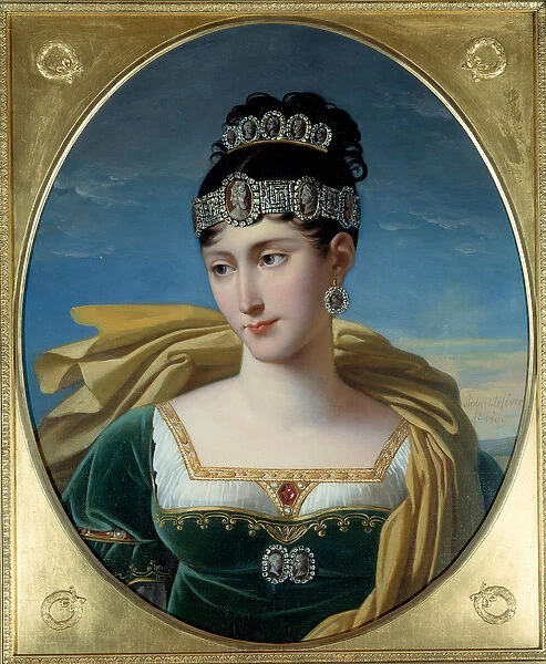 Portrait of Pauline Bonaparte, Princess Borghese (1780 - 1825) sister of Napoleon I