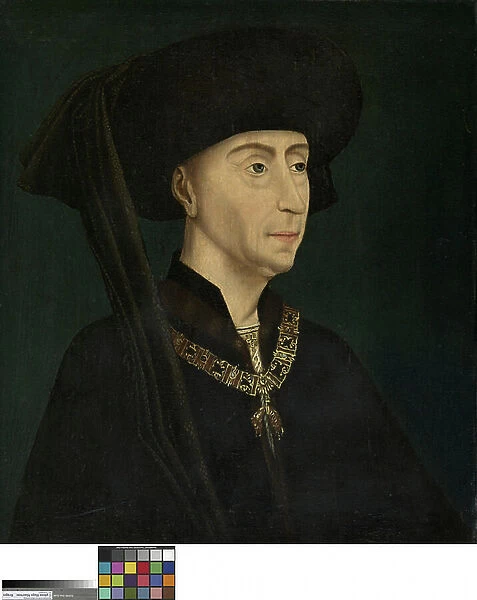 Portrait of Philip the Good (oil on panel)