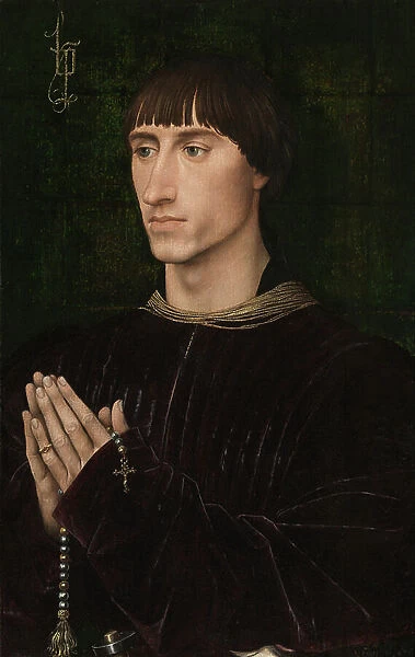 Portrait of Philippe de Croy (oil on panel) (pair to 471141)