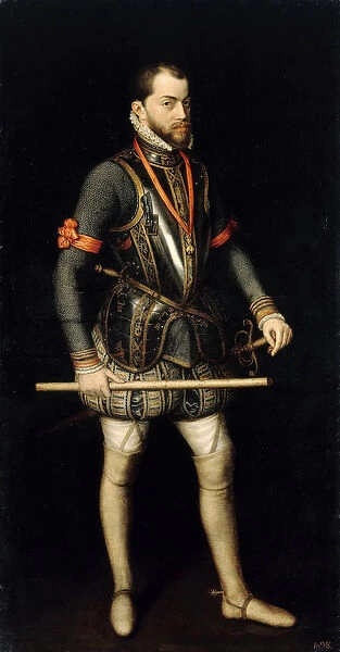 'Portrait de Philippe II (1527-1598), roi d Espagne'