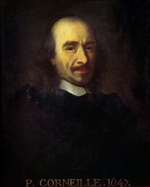 Portrait of Pierre Corneille (1606-1684) poet dramatique francais