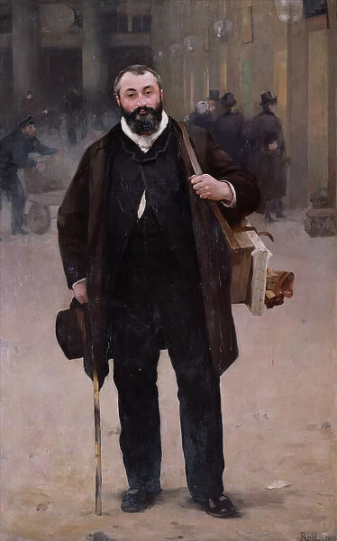 Portrait of Pierre-Emmanuel Damoye (1847-1916) 1886 (oil on canvas)