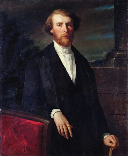 Portrait of Pierre Schlumberger, 1864 (oil on canvas)